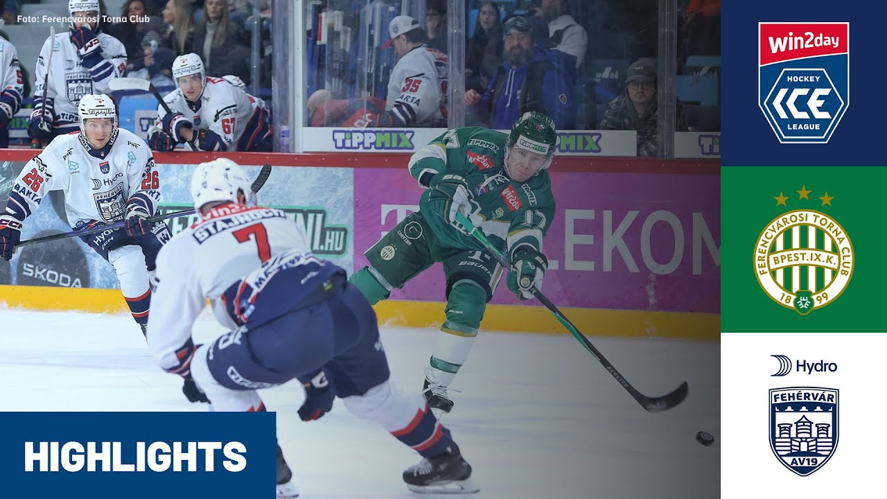 ICE: FTC-Telekom vs. Hydro Fehervar AV 19 I Highlights