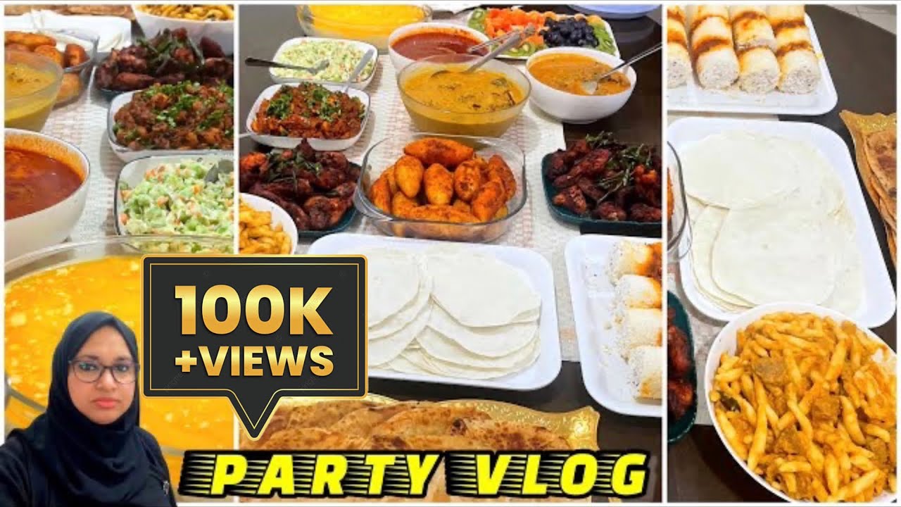 Party Menu Ideas/Detailed Party Planning/Kerala Traditional/PARTY VLOG