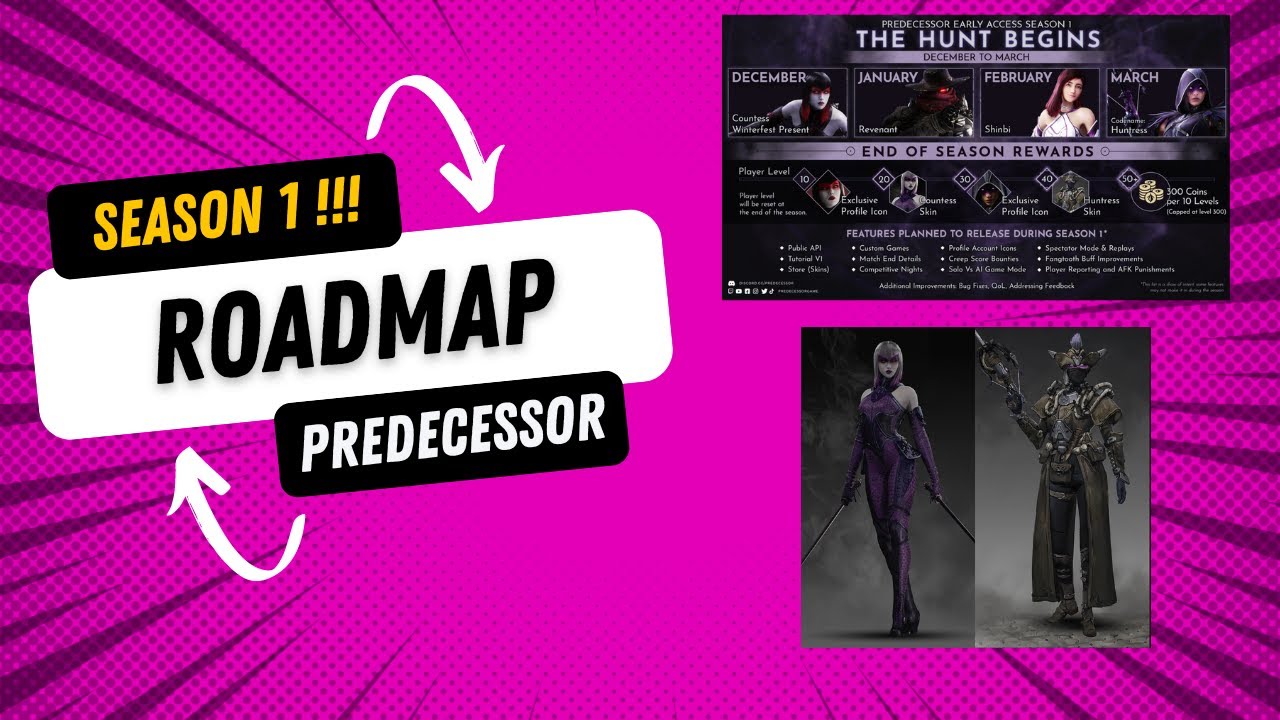Predecessor - Season 1 Roadmap! (In-Depth Look) Dec. 22nd?!?