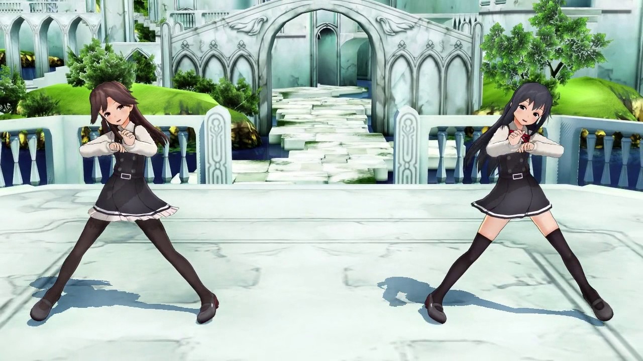 【ＭＭＤ艦これ】朝潮・荒潮で「彗星ハネムーン」