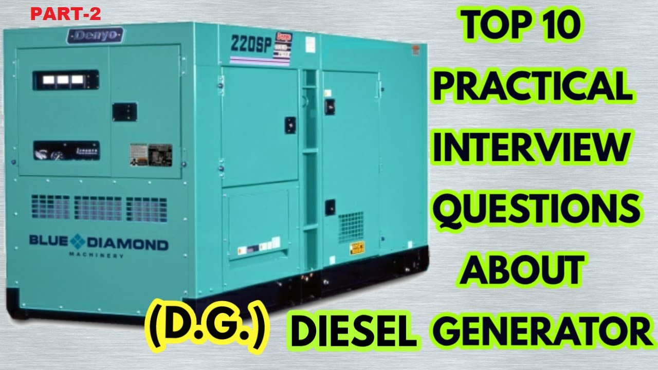 Part-2 ||Top 10 Practical Interview Questions about Diesel Generator || Raj Tutorial Hindi ||