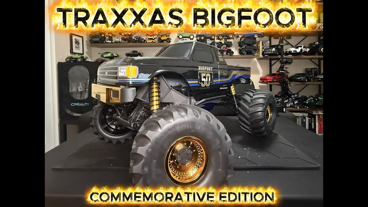 Unboxing the new and limited Traxxas X Maxx BIGFOOT 50 YEARS COMMEMORATIVE EDITION Monster Truck |RC