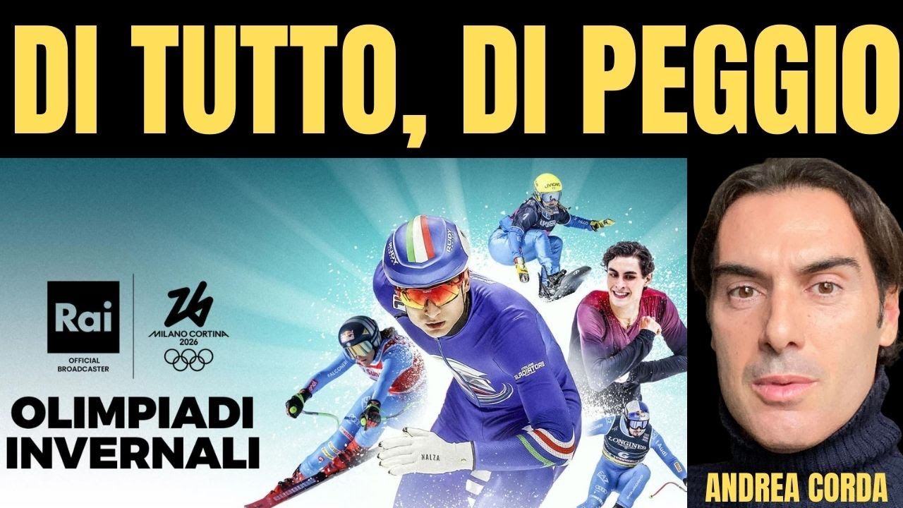 LA MERITOCRAZIA IN RAI? GAFFE E CRITICHE PER LA TELECRONACA DELL’INAUGURAZIONE DI MILANO-CORTINA