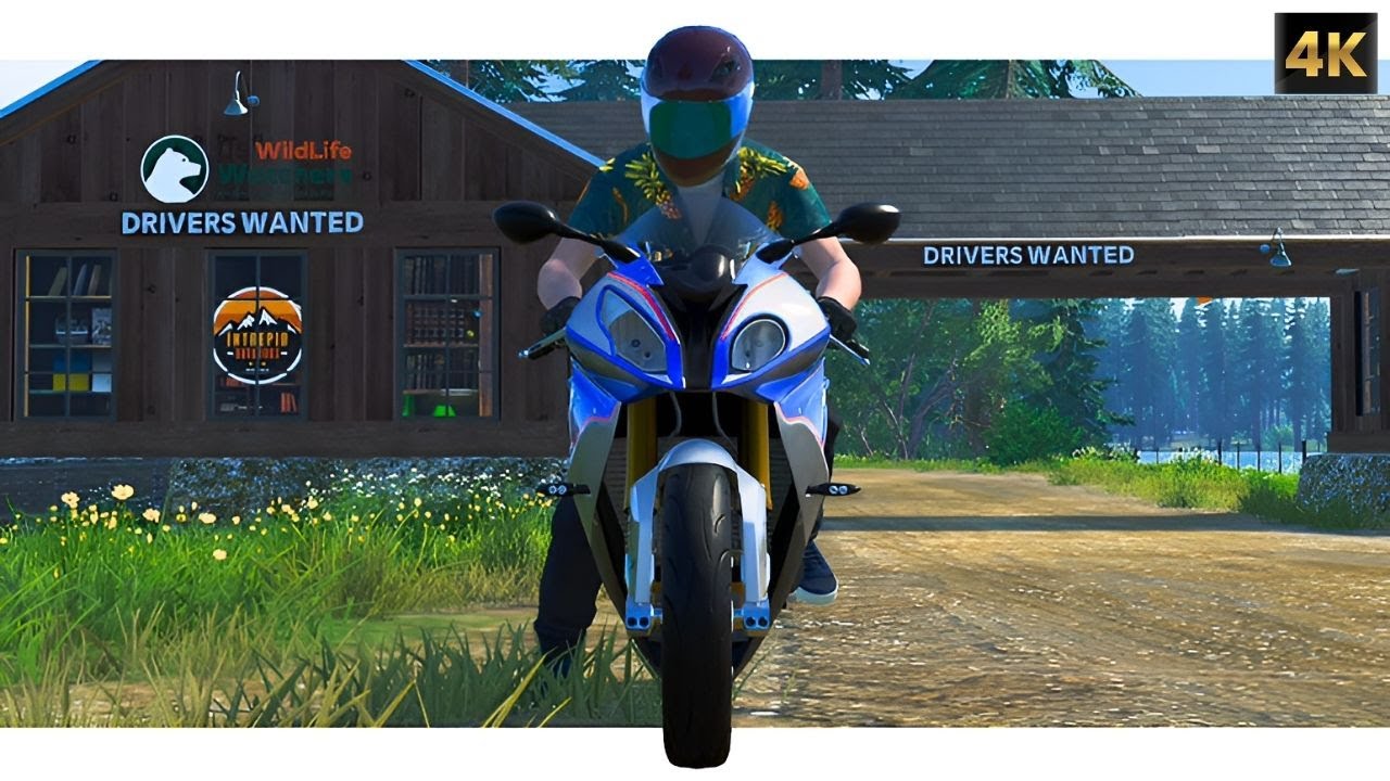 Forest to Main Road Ride – BMW S1000RR POV | The Crew 2 Realistic Driving