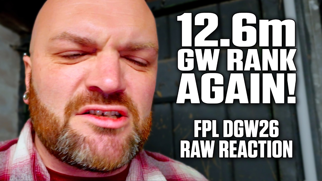 FPL RANT! Every Decision Goes Wrong And I Don't Know How 😡💩📉 GW26 Reaction Fantasy Premier League
