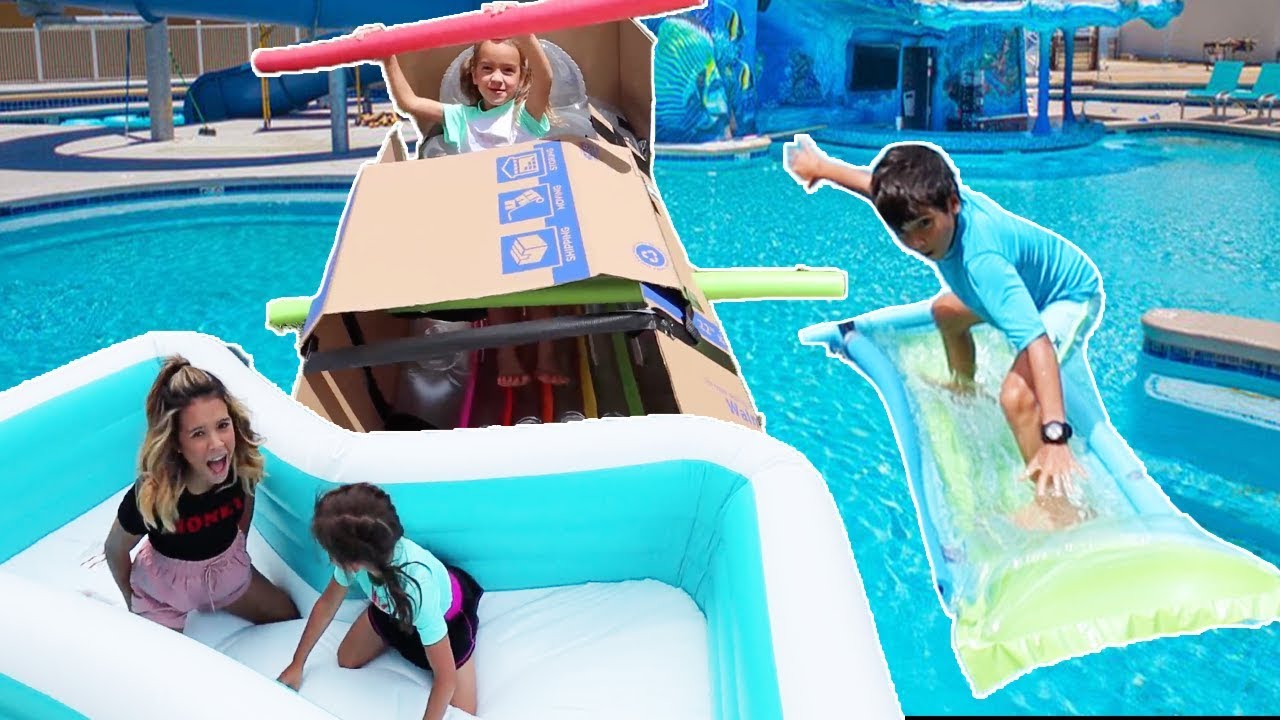 LAST TO SINK & FALL in the POOL!! Wins $500!!!