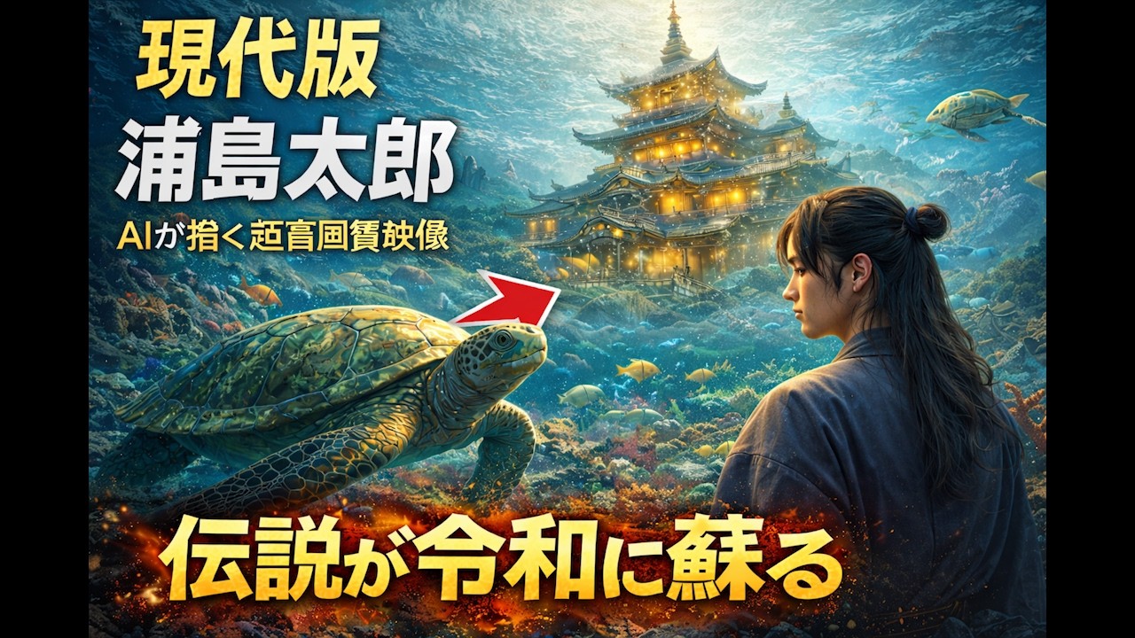 AIで描く現代版　浦島太郎2026