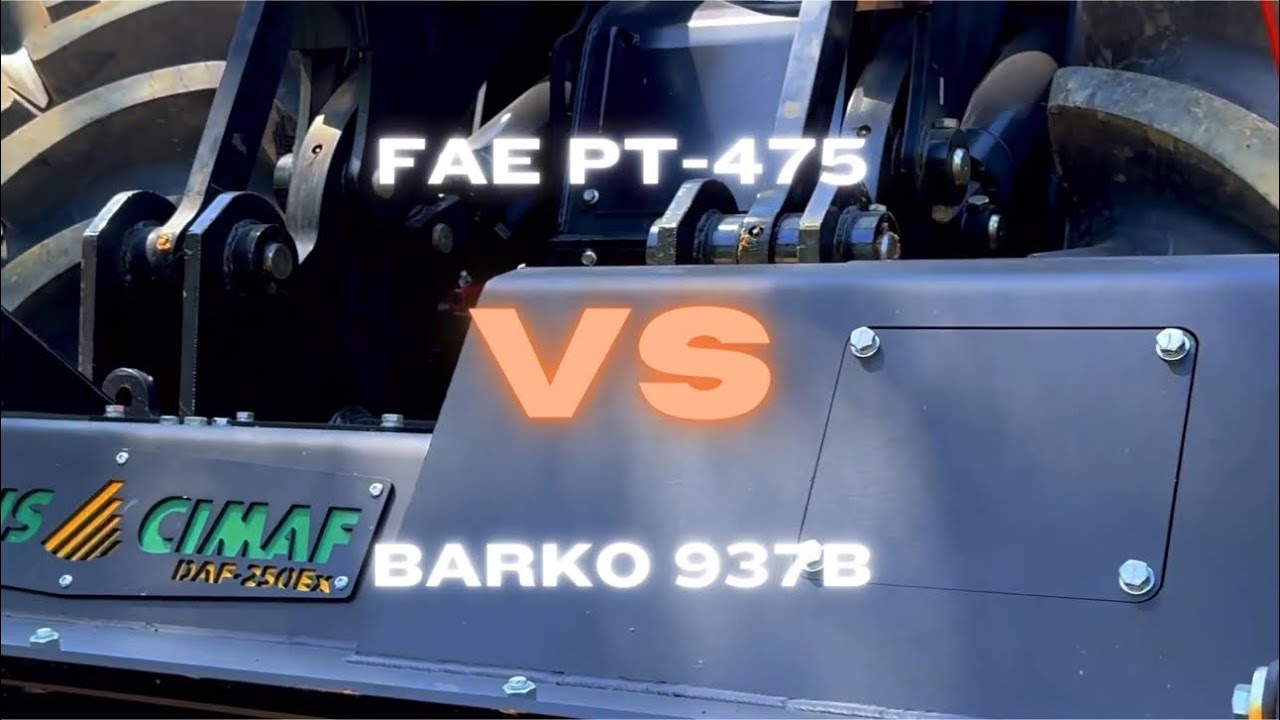 Which mulching machine is right for you? FAE PT-475 VS Barko 937B | TRAXPLUS