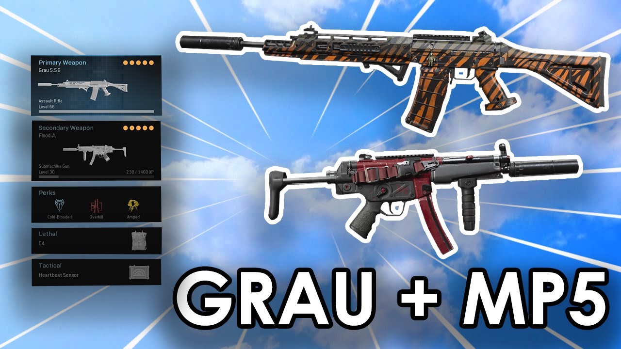 THE BEST GRAU + MP5 CLASS | COD MW WARZONE