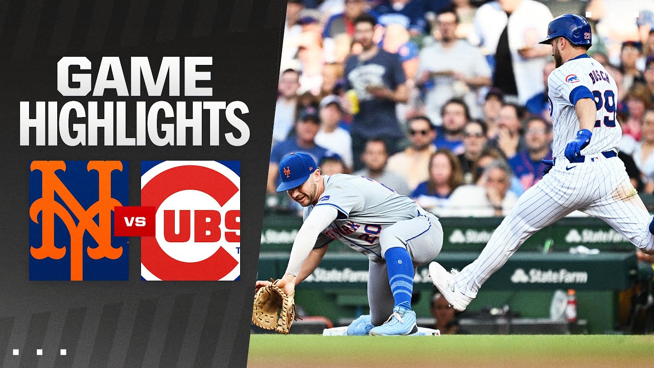 Mets vs. Cubs Game Highlights (6/23/24) | MLB Highlights