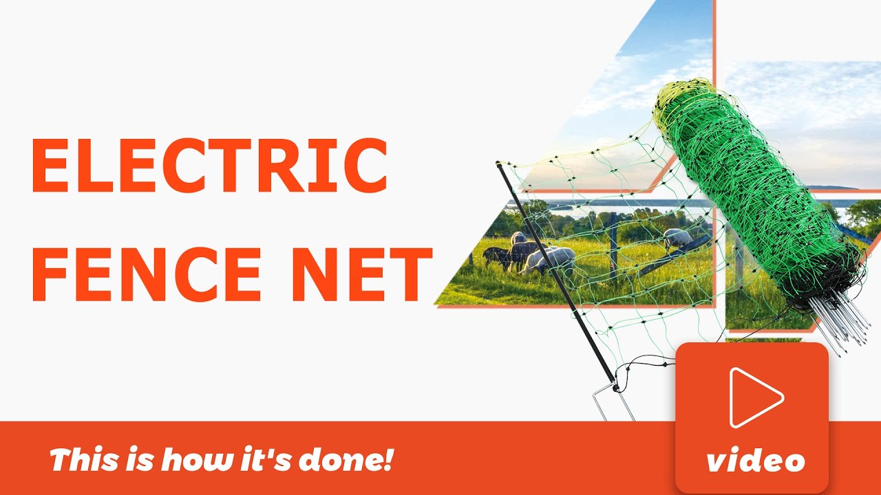 Zap Your Way to Safety with Electric Fence Net!  