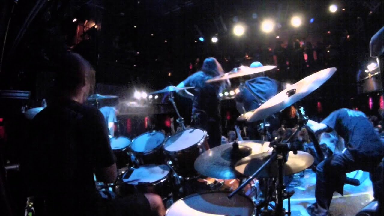 Suffocation Funeral Inception Pro Sound!  Kevin Talley drum cam