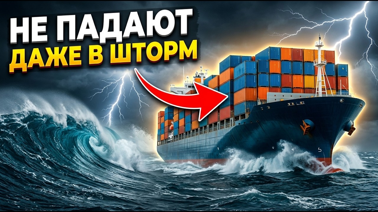 ЧТО ДЕРЖИТ КОНТЕЙНЕРЫ?  Секрет который изменил мировую торговлю!