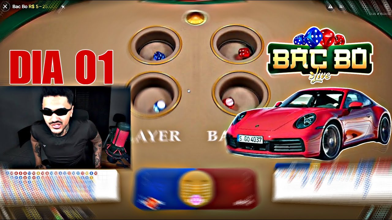 VOU COMPRAR UMA PORSHE COM O BAC BO // DIA 01 EM BUSCA DA PORSHE 911 NO CASSINO AO VIVO!!