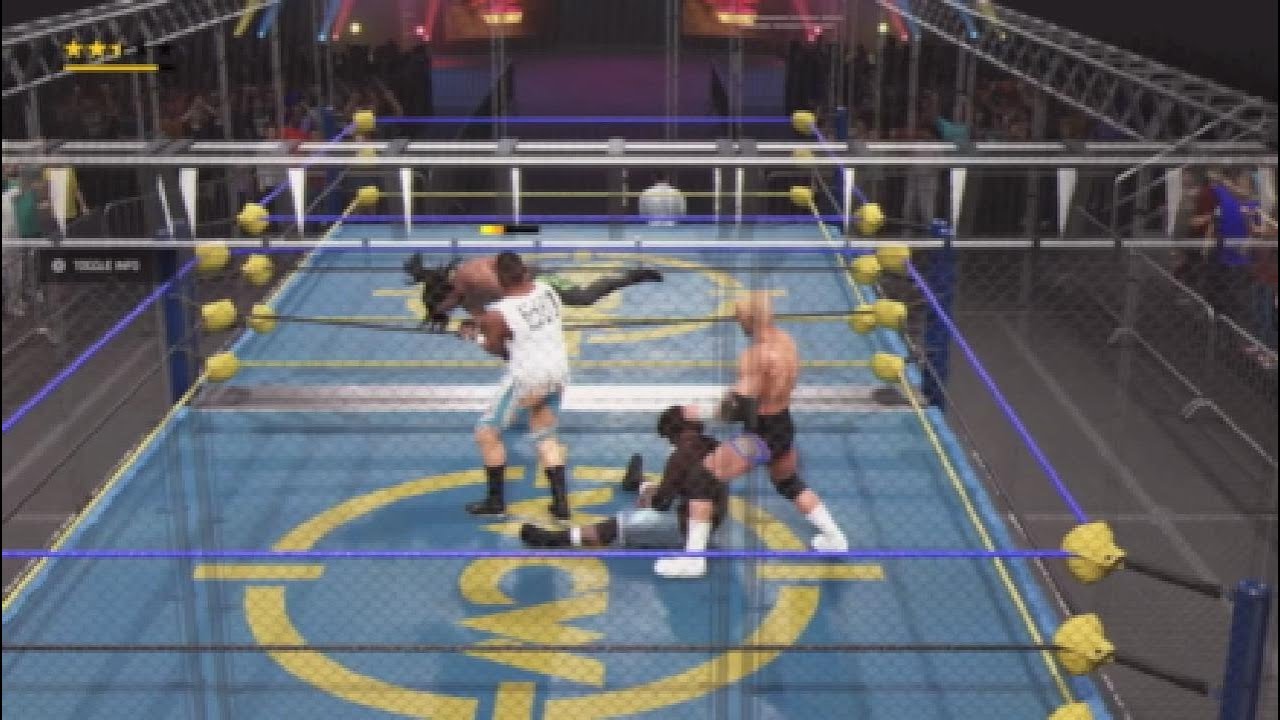 M.i.G WRESTLING -JOB SQUAD VS THE FLOCK + D.O.A VS THE CORPORATION - WARGAMES