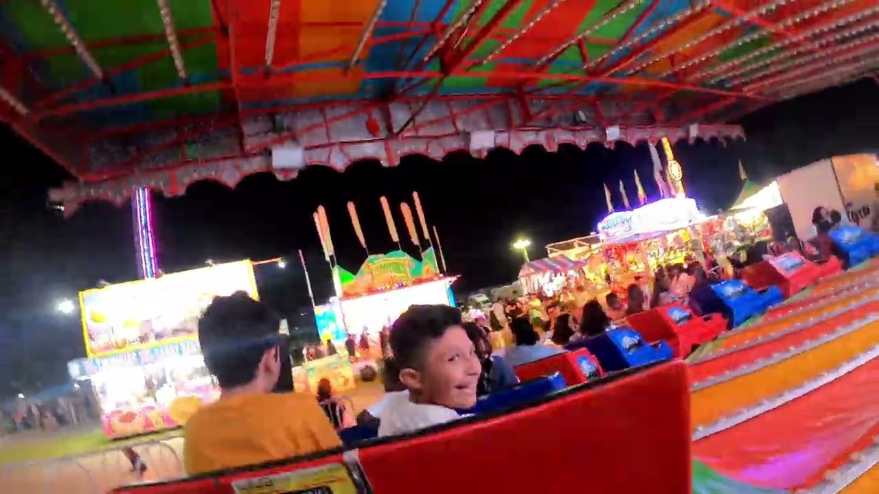 Polar Express - Amusements of America (Onride) Video - Gwinnett County Fair 2022 | Non-Copyright
