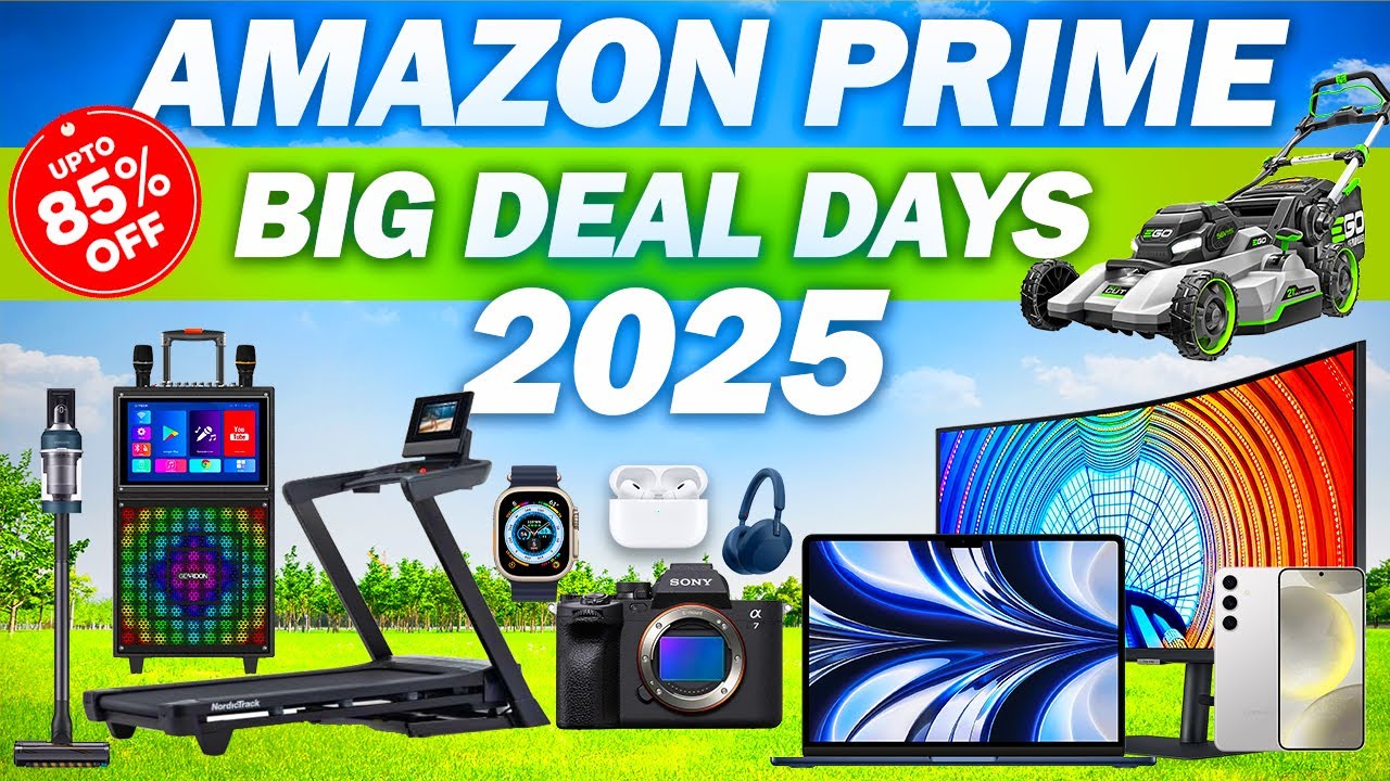 50 Amazon Prime Big Deal Days 2025 Deals - Biggest Savings of the Year!