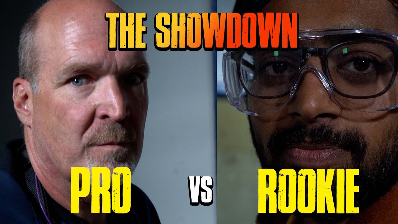 Angle Grinder Safety & Skills Challenge! - Rookie vs Pro!