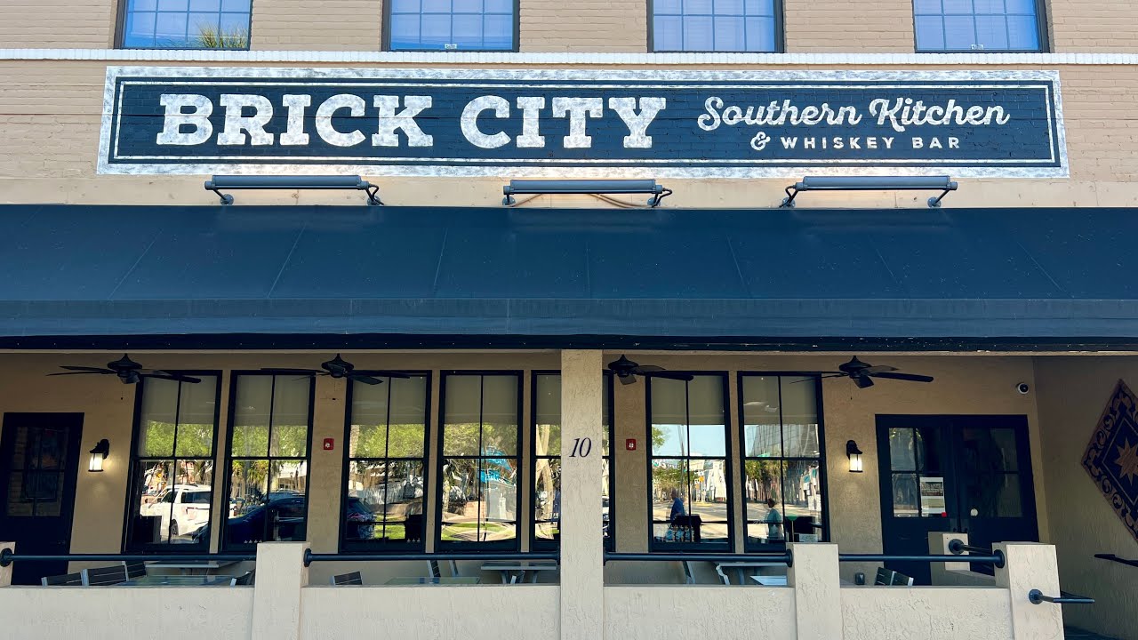 Обед в ресторане барбекю Brick City Southern Kitchen в Окале, Флорида | Обзор ресторана