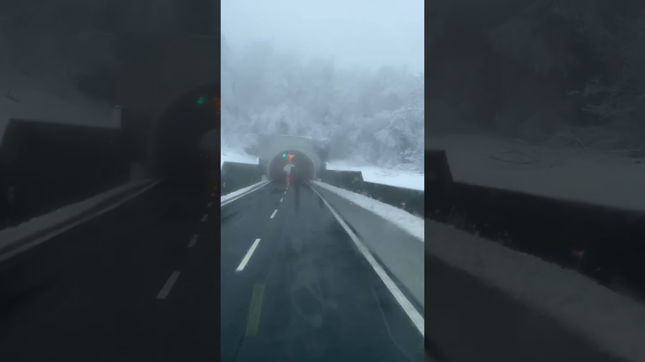 Italy A6#torino #europe #growmyaccount #snow #truckdriver #foryou #roadtrip 