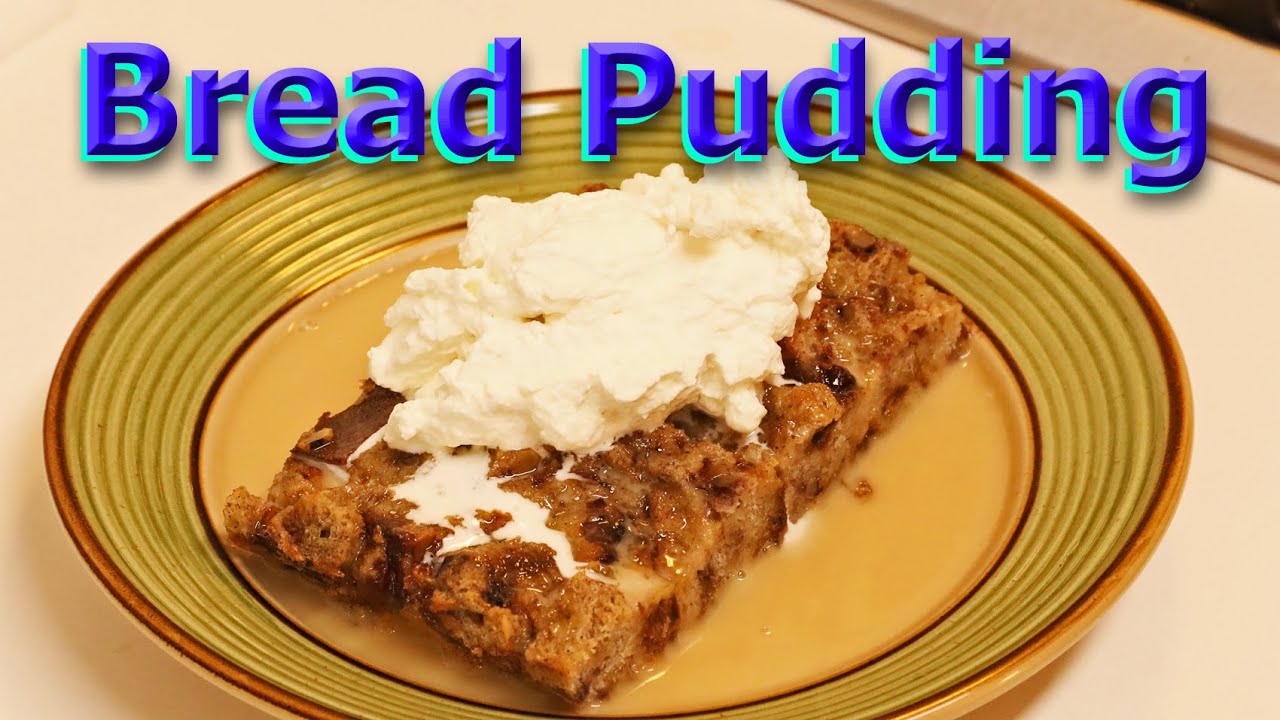 Wildgrain Harvest Bread Pudding with Bourbon Sauce and Bourbon Cream Ep8 798