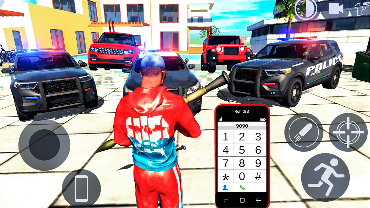 All New Cheats Code Of Indian Bikes Driving 3d - New Update in Indian Police Car - Android GamePlay