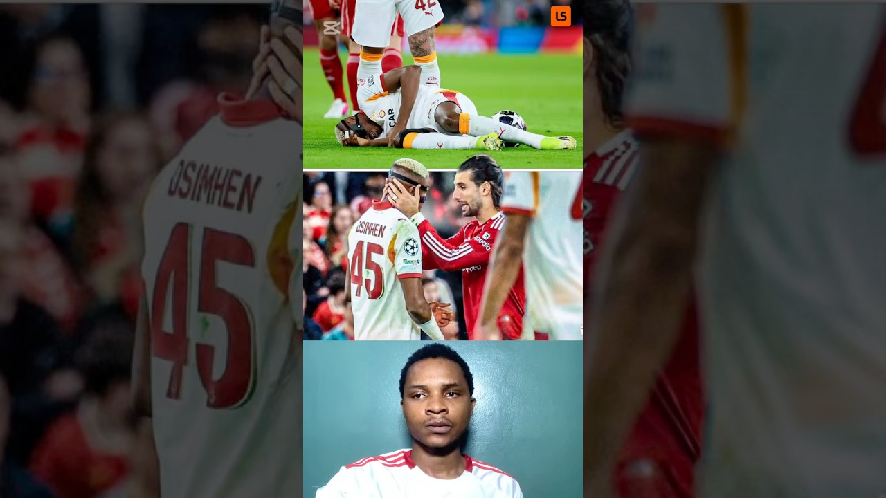 Galatasaray striker Victor Osimhen travels back to Nigeria to seek prayers after Anfield injury.