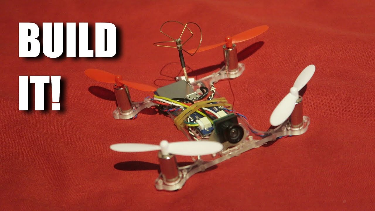 From Shop to Flight - Build a Cheap Custom Microquad