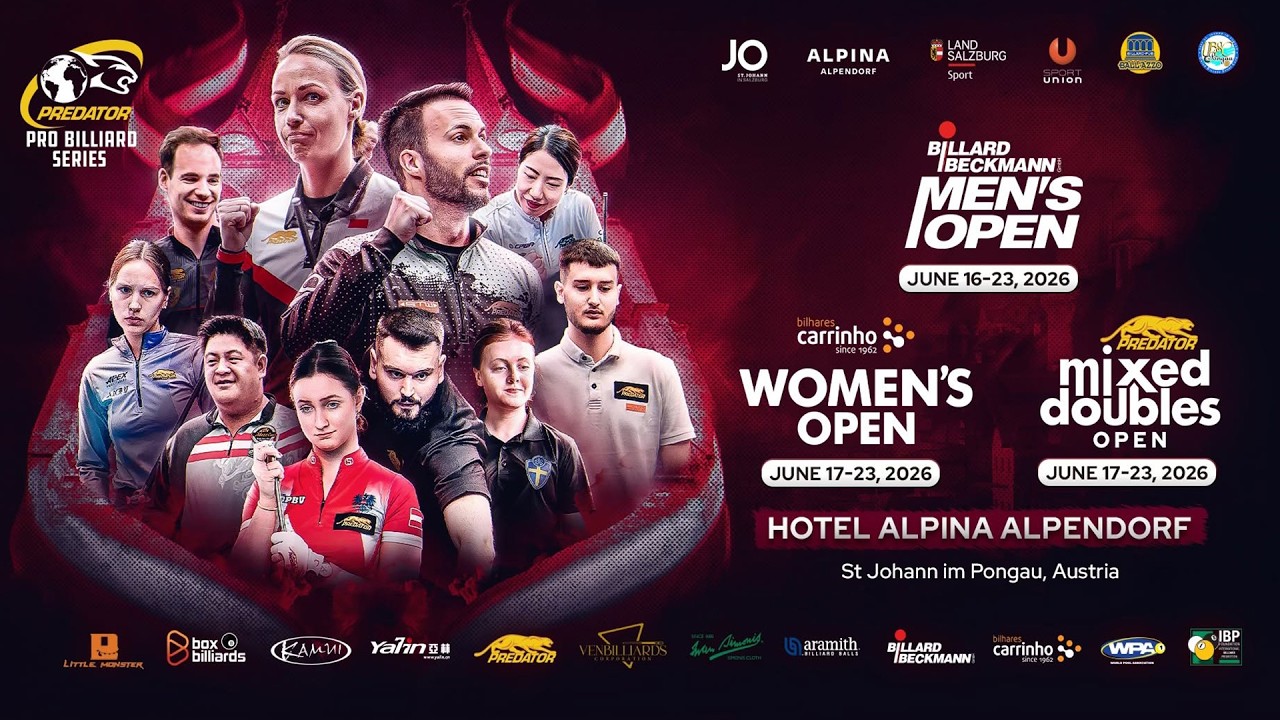 Trực Tiếp 2 | Arjan Matrizi VS Daniel Guttenberger | 2026 Billard Beckmann Men&rsquo;s Open