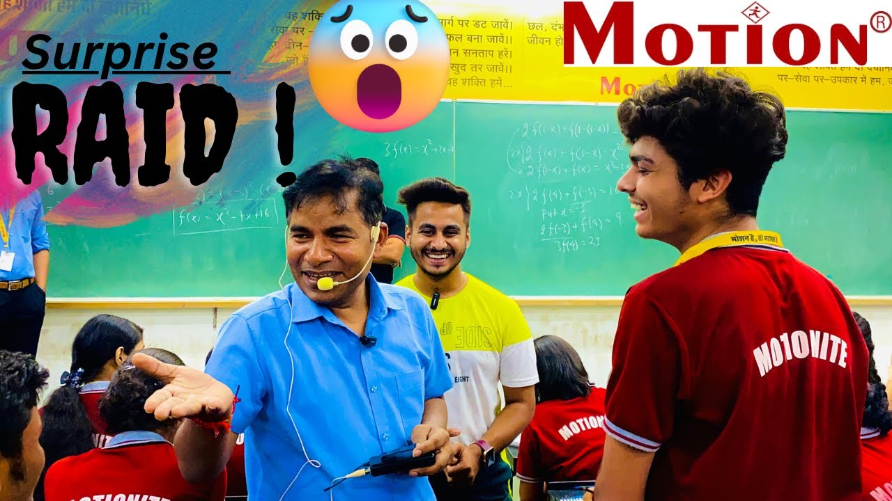 NV Sir ki Coaching me Raid with RRD Sir 😱 | ये क्या देख लिया 😰| #nvsir  #motionkota #kotacoaching