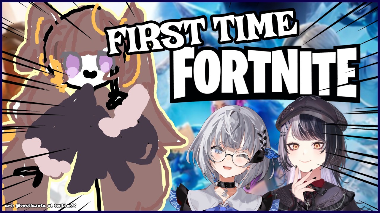 【Fortnite】On Our Way to Become Fortnite Gamer Girls【hololive ID 2nd Generation | Anya Melfissa】