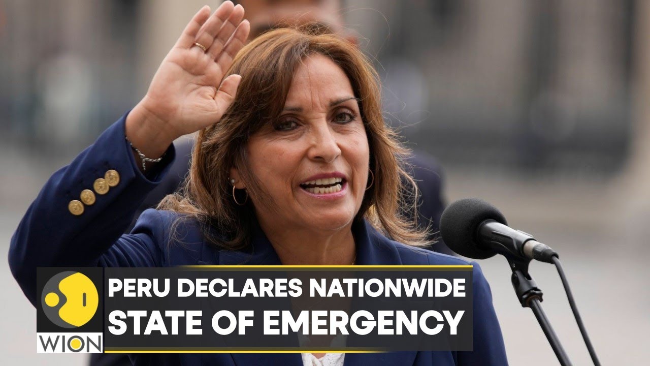 Peru declares nationwide state of emergency amid protests | Pedro Castillo | Latest World News