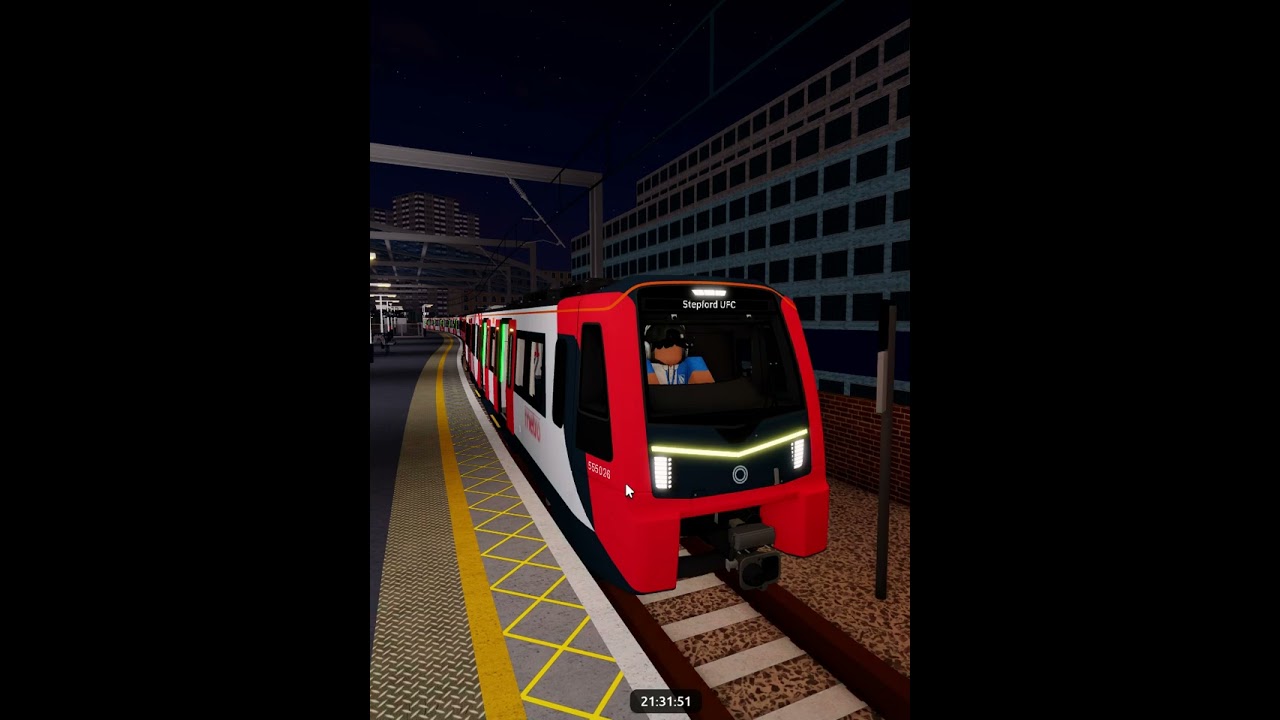 Just a normal metro service (Definetly no song played for a couple of seconds in the BG)