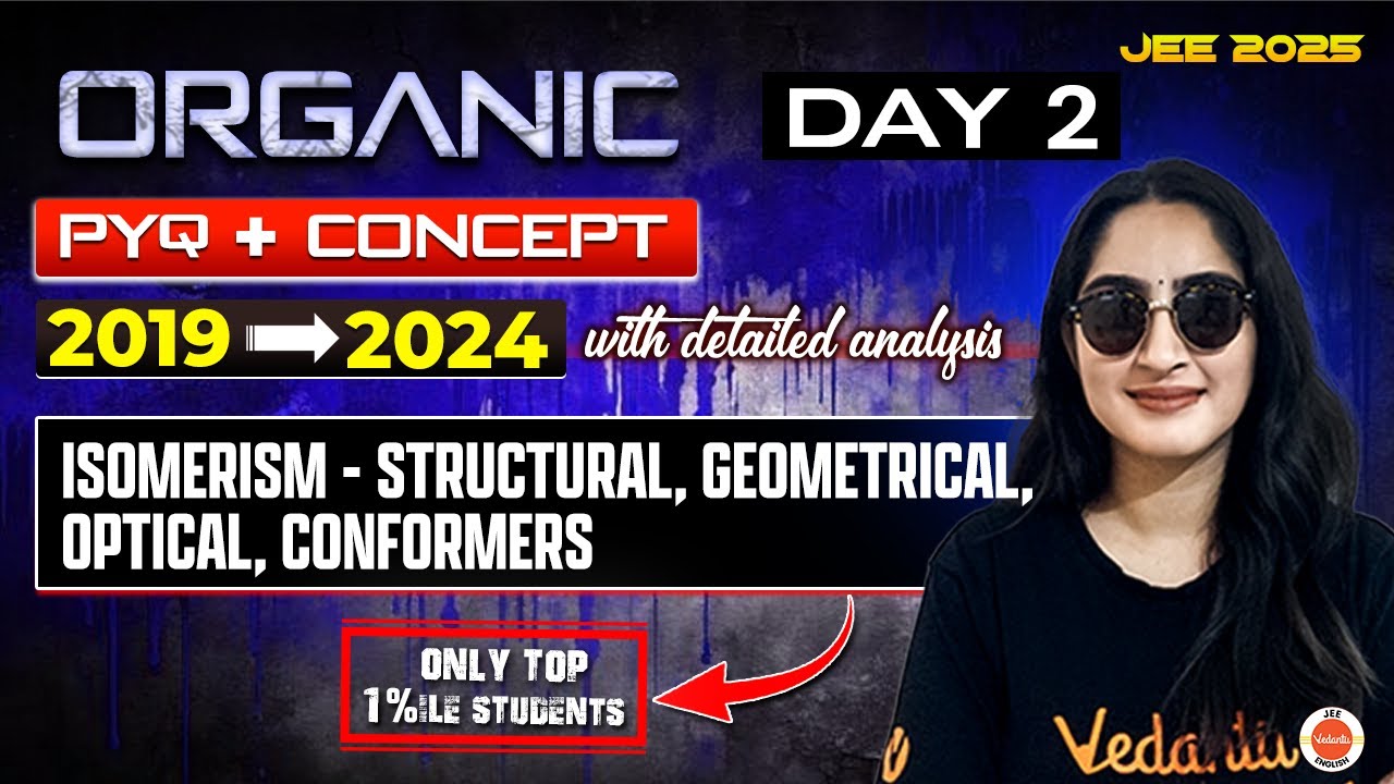 Isomerism |  | JEE Main 2025 | PYQs + Concept | Diksha Ma'am