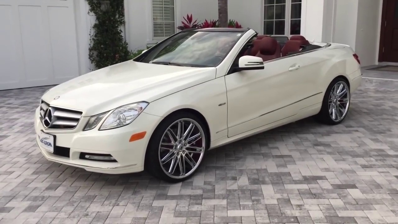 Обзор и тест-драйв Mercedes Benz E350 Cabriolet 2012 года от Bill Auto Europa Naples