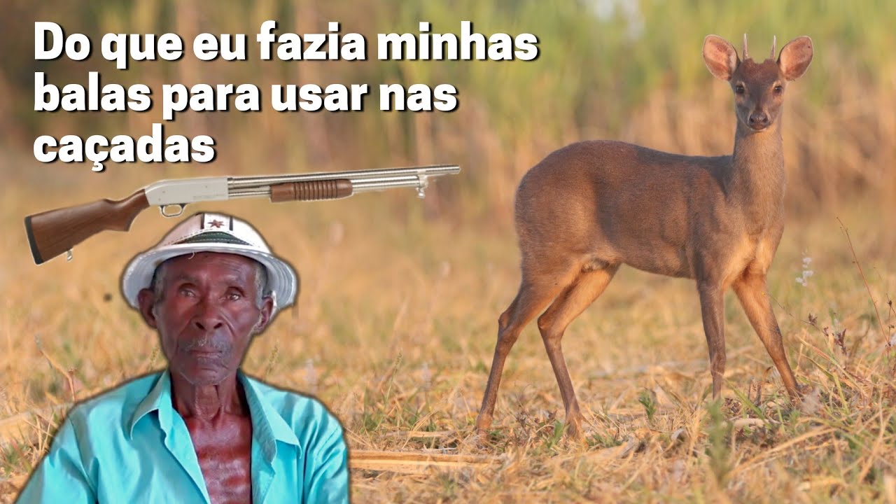 Do que eu fazia minhas balas para usar nas caçadas