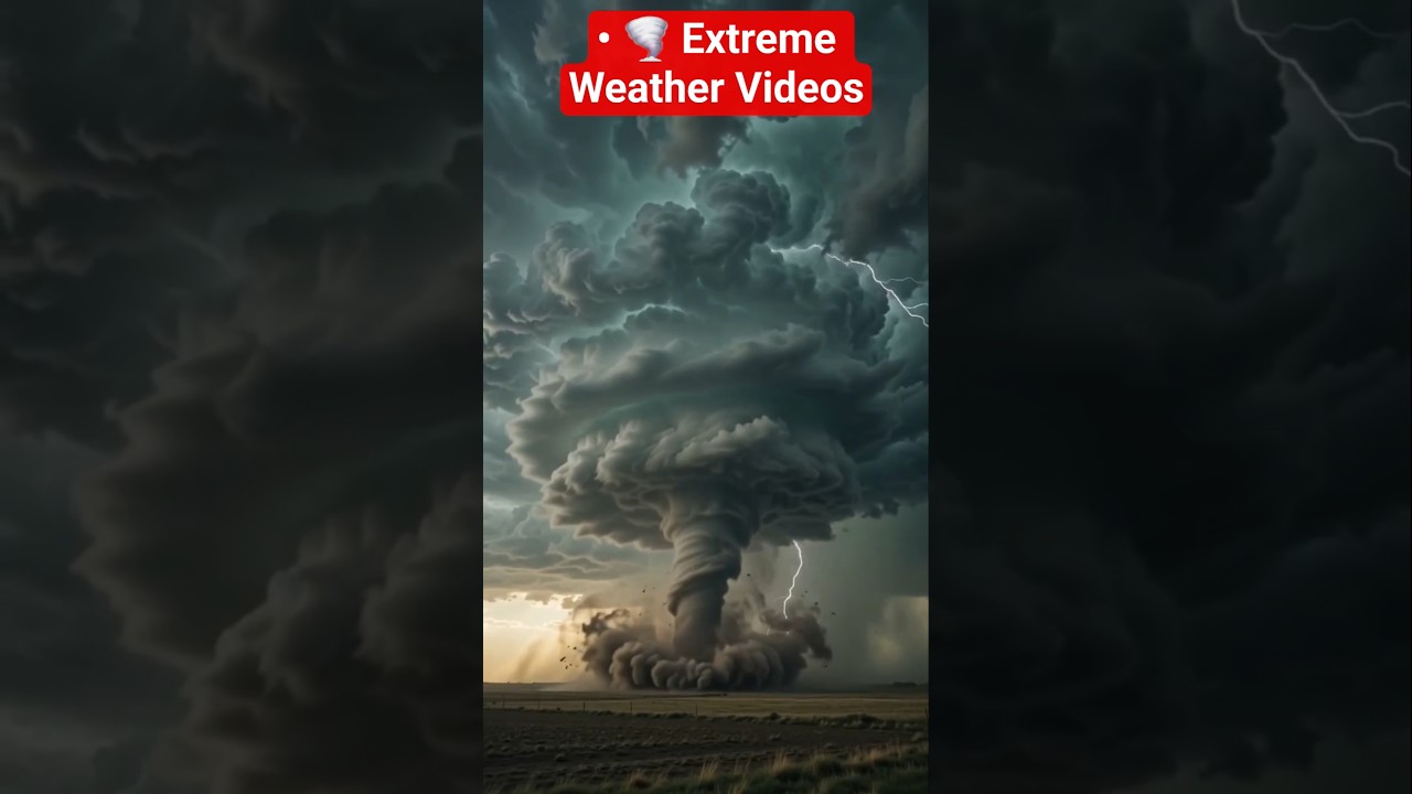 &bull; 🌪️ Extreme Weather Videos #shorts #usa #trending