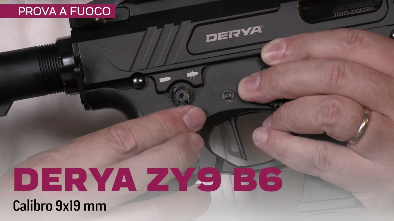 Derya ZY9 B6 calibro 9x19 mm - Presentazione e prova a fuoco