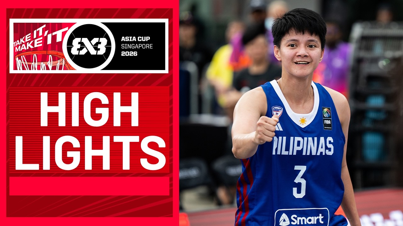 ALL GAME HIGHLIGHTS Philippines 🇵🇭 | Women | FIBA 3x3 Asia Cup 2026 | #3x3Basketball