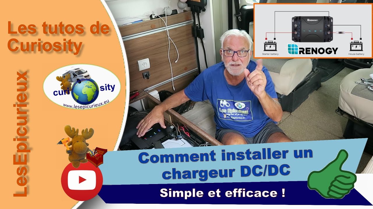 Comment installer une chargeur DC/DC dans votre camping-car ? Voici ma méthode facile et rapide...