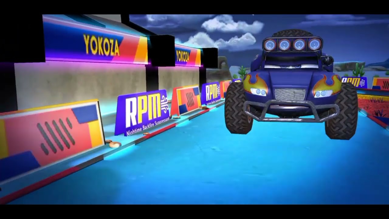 Cars: Fast As Lightning - Unused RS500 Racers animations