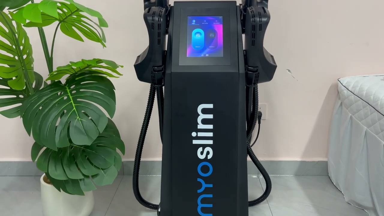 MYOslim BodySculpt Max Demo | EMS + RF Body Contouring Machine | Real Usage