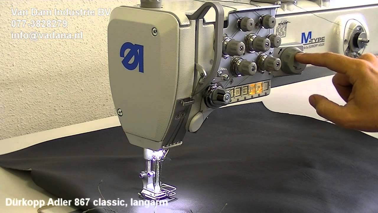 Dürkopp Adler 867 classic langarm volautomaat