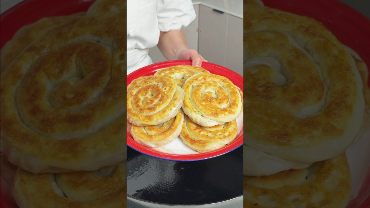 Panlong Meat Pancake Spiral Chinese Meat Flatbread