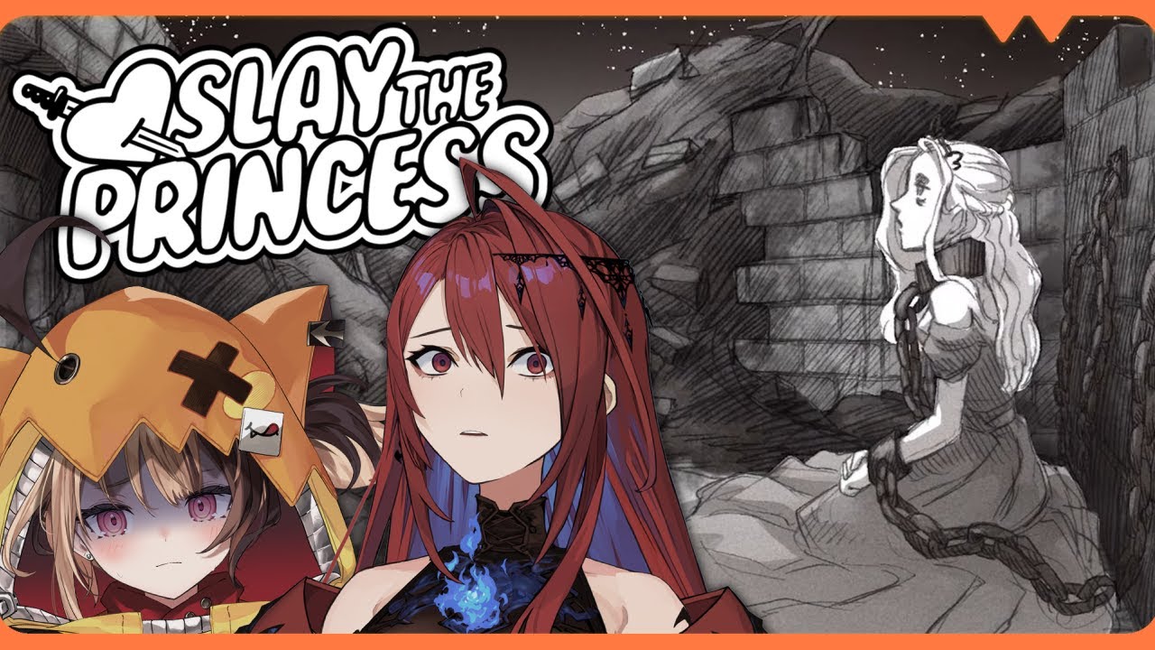 【Slay the Princess】the princess both slays and serves with @holoen_erbloodflame