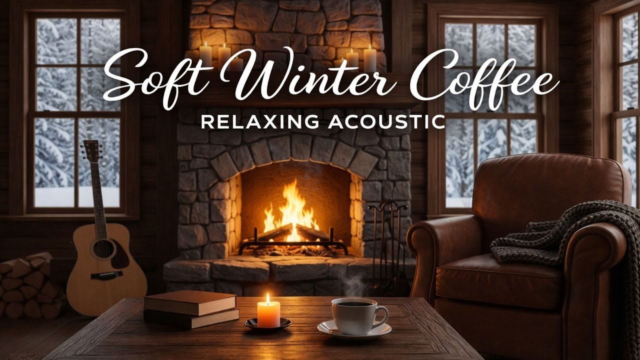 Calm Room Vibes ☕ Soft Winter Acoustic Playlist