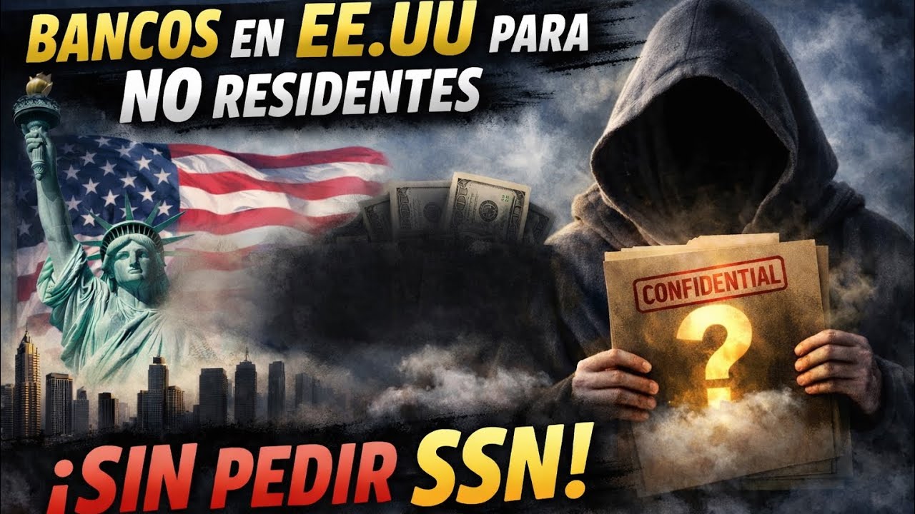Bancos de EE.UU que aceptan a NO residentes sin SSN (actualización de 2026)
