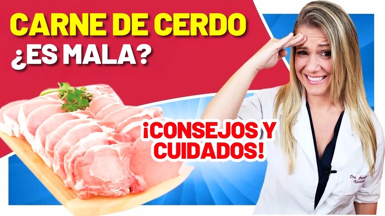 ¿La Carne de Cerdo HACE DAÑO? ¿Es Inflamatoria? CUIDADOS y CONSEJOS - ¡Descubre la VERDAD!