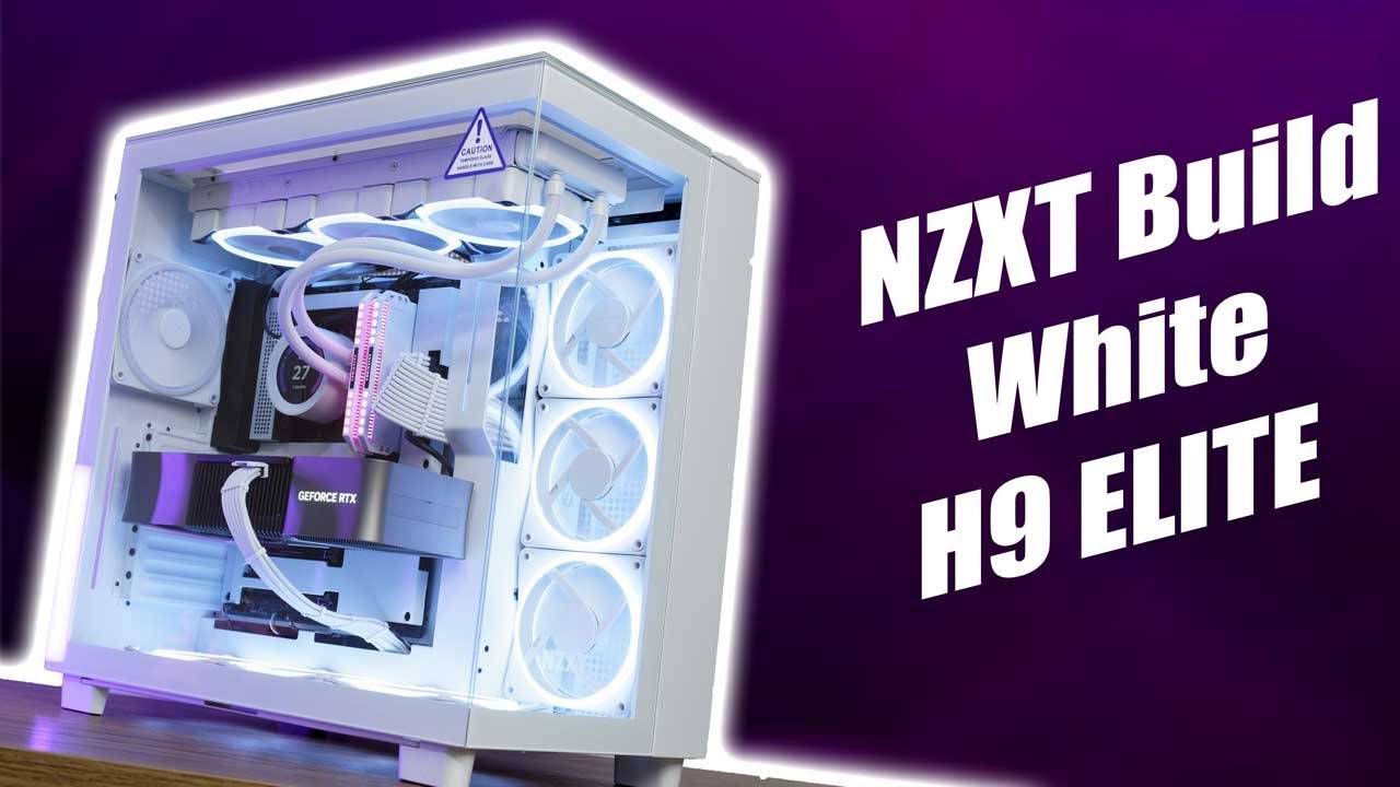 BUILD NZXT H9 ELITE WHITE - RTX 4090 & i9-13900K