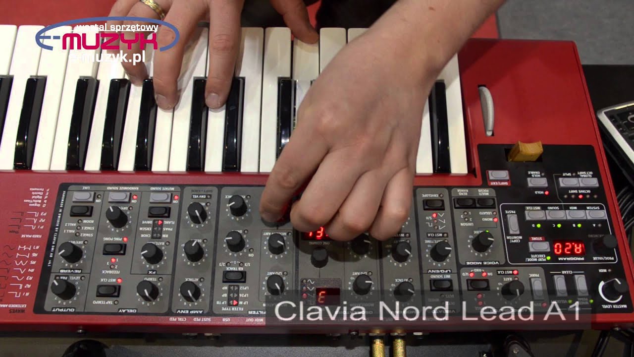 Musikmesse 2014 - Clavia Nord Lead A1 demo